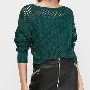 EXPRESS Open Knit Dolman Sweater